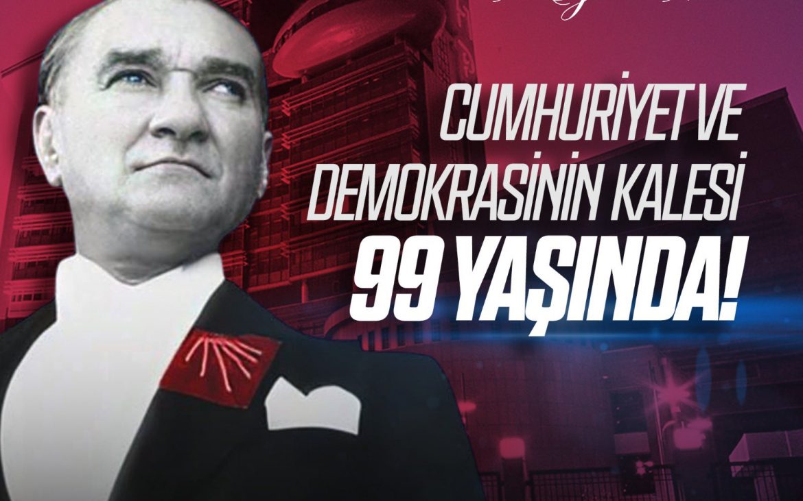Bağımsızlık ruhuyla savaş meydanlarında kurulan Cumhuriyet Halk Partisi, Türkiye’nin güvencesi olmaya devam ediyor.
